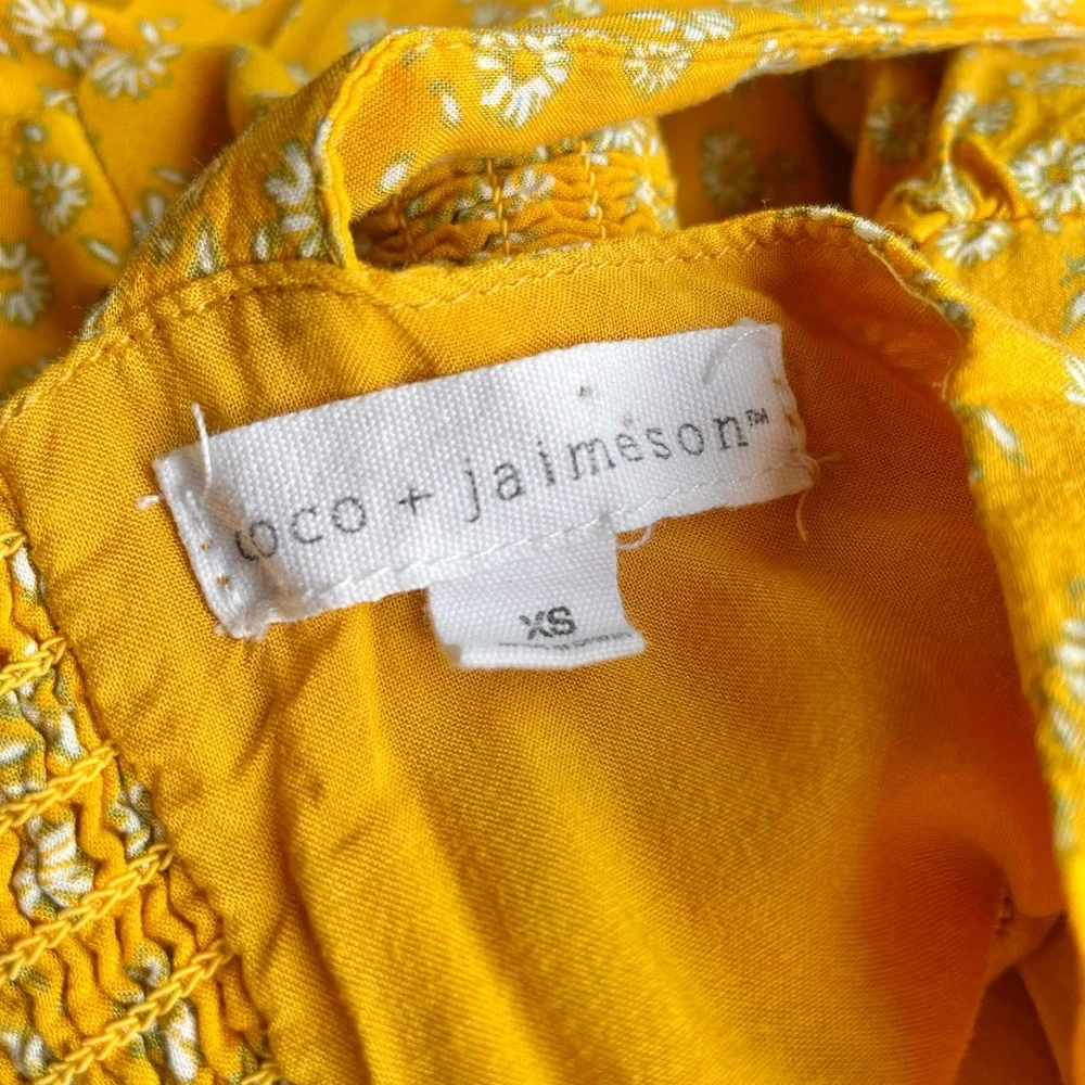 Coco & Jaimeson Floral Midi Dress Cottagecore - XS - Picture 5 of 7